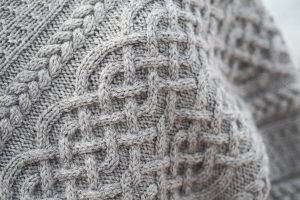 Close-up of Portree Poncho