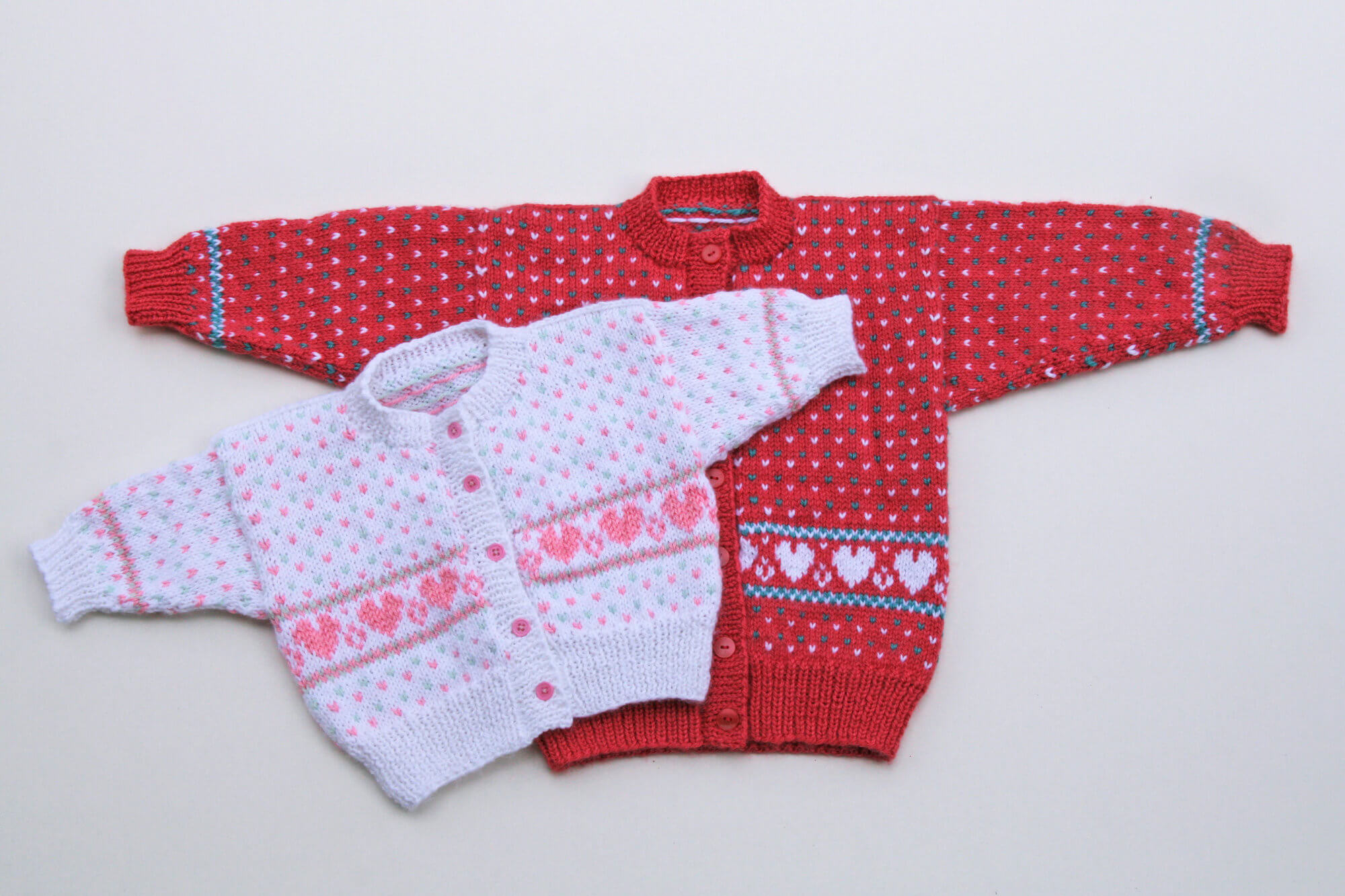 Sweethearts Baby Fair Isle sweaters